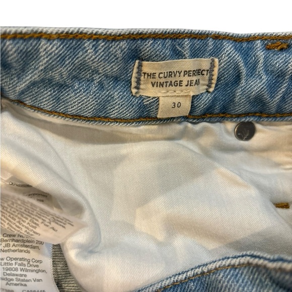 Madewell the curvy perfect vintage Jean 30 - Picture 5 of 7
